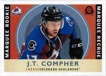 2017-18 O-Pee-Chee - Retro Blank Back #NNO J.T. Compher Front