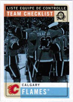 2017-18 O-Pee-Chee - Retro Blank Back #NNO Calgary Flames Front