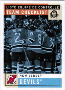 2017-18 O-Pee-Chee - Retro Blank Back #NNO New Jersey Devils Front