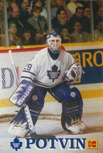 1994-95 Kodak Toronto Maple Leafs #NNO Felix Potvin Front