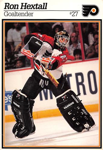 1996-97 Ocean Spray Philadelphia Flyers Postcards #NNO Ron Hextall Front