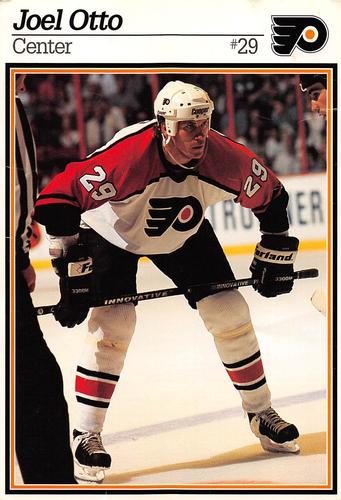 1996-97 Ocean Spray Philadelphia Flyers Postcards #NNO Joel Otto Front