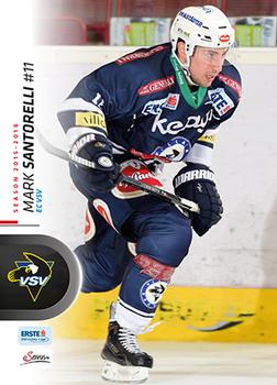 2015-16 Playercards Premium (EBEL) #EBEL-114 Mark Santorelli Front