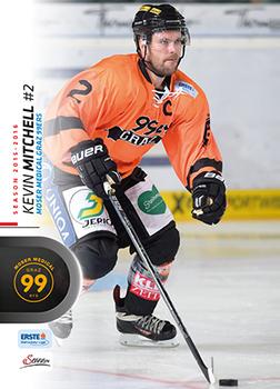 2015-16 Playercards Premium (EBEL) #EBEL-123 Kevin Mitchell Front