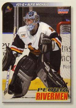 2002-03 Choice Peoria Rivermen (ECHL) #24 Alfie Michaud Front