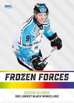 2015-16 Playercards Premium (EBEL) - Frozen Forces #EBEL-FF03 Jason Ulmer Front