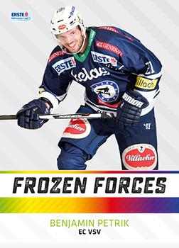 2015-16 Playercards Premium (EBEL) - Frozen Forces #EBEL-FF08 Benjamin Petrik Front