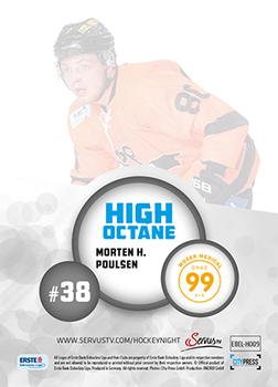 2015-16 Playercards Premium (EBEL) - High Octane #EBEL-HO09 Morten Poulsen Back