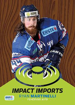 2015-16 Playercards Premium (EBEL) - Imports #EBEL-II06 Ryan Martinelli Front