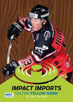 2015-16 Playercards Premium (EBEL) - Imports #EBEL-II07 Colton Yellow Horn Front