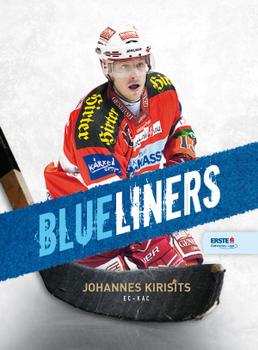 2010-11 Erste Bank Eishockey Liga - Blueliners #EBEL-BL03 Johannes Kirisits Front