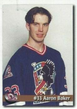 1995-96 Tri-City Americans (WHL) #NNO Aaron Baker Front