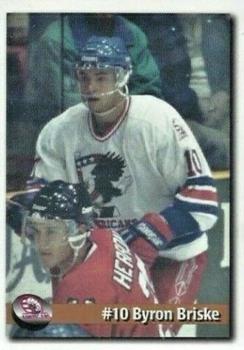 1995-96 Tri-City Americans (WHL) #NNO Byron Briske Front
