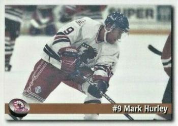 1995-96 Tri-City Americans (WHL) #NNO Mark Hurley Front
