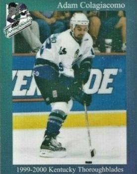 1999-00 Kentucky Thoroughblades (AHL) #6 Adam Colagiacomo Front