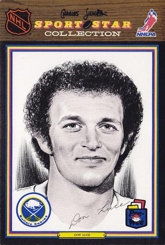 1975-76 Charles Linnett Sport Star Collection Buffalo Sabres Pee Wee's #59 Don Luce Front