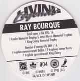 1995-96 POG Canada Games NHL - Inserts #004 Ray Bourque Back