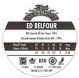 1995-96 POG Canada Games NHL - Inserts #020 Ed Belfour Back