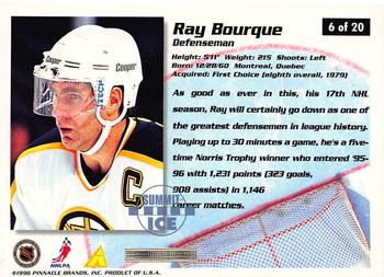1995-96 Summit - Cool Trade Limited Edition #6 Ray Bourque Back