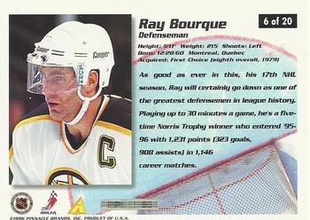 1995-96 NHL / NHLPA Cool Trade #6 Ray Bourque Back