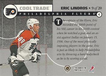 1995-96 NHL / NHLPA Cool Trade #9 Eric Lindros Back