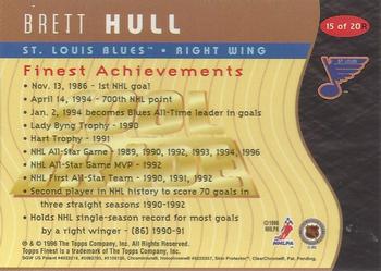 1995-96 NHL / NHLPA Cool Trade #15 Brett Hull Back