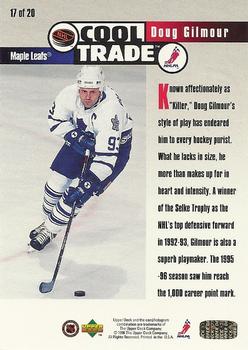 1995-96 NHL / NHLPA Cool Trade #17 Doug Gilmour Back