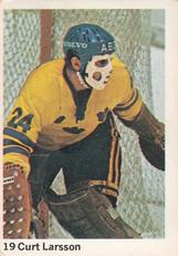 1974-75 Williams Hockey (Swedish) #19 Curt Larsson Front