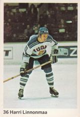 1974-75 Williams Hockey (Swedish) #36 Harri Linnonmaa Front