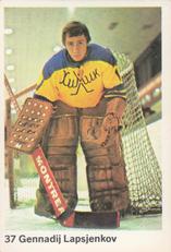 1974-75 Williams Hockey (Swedish) #37 Gennadij Lapsjenkov Front