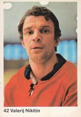 1974-75 Williams Hockey (Swedish) #42 Valeri Nikitin Front