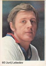 1974-75 Williams Hockey (Swedish) #60 Yuri Lebedev Front