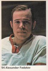 1974-75 Williams Hockey (Swedish) #94 Alexander Fedotov Front