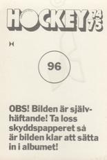 1974-75 Williams Hockey (Swedish) #96 Alexander Rogov Back