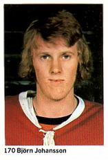 1974-75 Williams Hockey (Swedish) #170 Bjorn Johansson Front