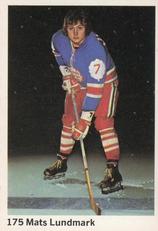 1974-75 Williams Hockey (Swedish) #175 Mats Lundmark Front