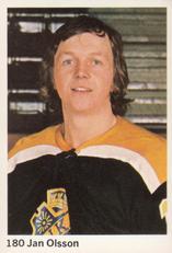 1974-75 Williams Hockey (Swedish) #180 Jan Olsson Front