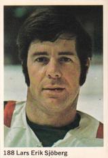 1974-75 Williams Hockey (Swedish) #188 Lars-Erik Sjoberg Front