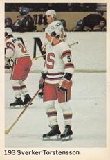 1974-75 Williams Hockey (Swedish) #193 Sverker Torstensson Front