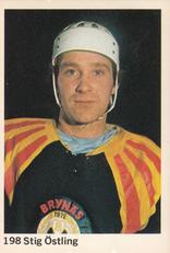 1974-75 Williams Hockey (Swedish) #198 Stig Östling Front