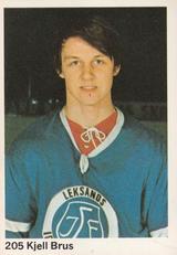 1974-75 Williams Hockey (Swedish) #205 Kjell Brus Front