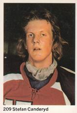 1974-75 Williams Hockey (Swedish) #209 Stefan Canderyd Front