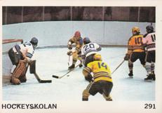 1974-75 Williams Hockey (Swedish) #291 Hockeyskolan - Forsvarsspel Front
