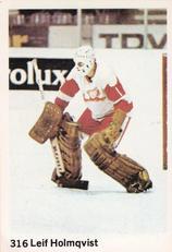 1974-75 Williams Hockey (Swedish) #316 Leif Holmqvist Front