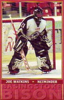 1999-00 Basingstoke Bison (BNL) #19 Joe Watkins Front