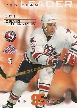 1996-97 SplitSecond Rochester Americans (AHL) #NNO Craig Charron Front