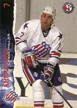 1996-97 SplitSecond Rochester Americans (AHL) #NNO Craig Millar Front