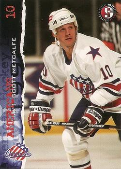 1996-97 SplitSecond Rochester Americans (AHL) #NNO Scott Metcalfe Front