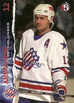 1996-97 SplitSecond Rochester Americans (AHL) #NNO Terry Hollinger Front