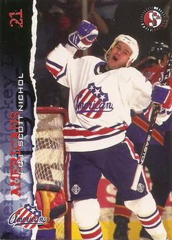 1996-97 SplitSecond Rochester Americans (AHL) #NNO Scott Nichol Front